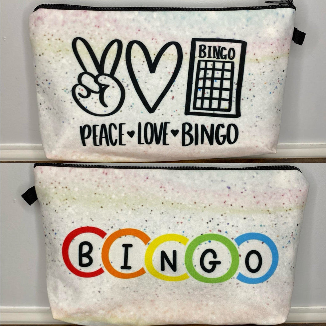 Pouch - Bingo, Peace Love Bingo