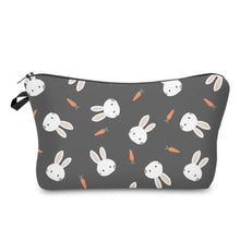 Load image into Gallery viewer, Pouch - Easter - Charcoal Bunny Head
