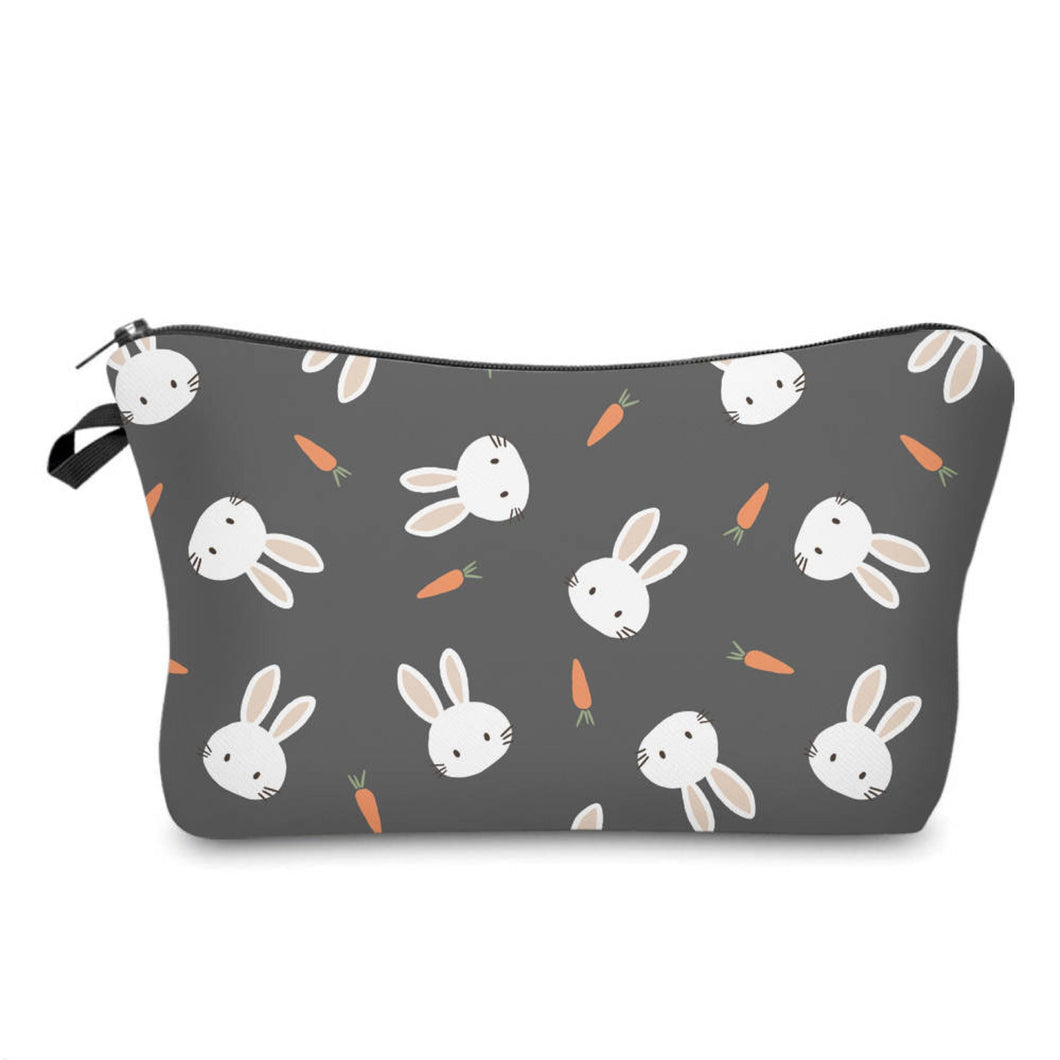 Pouch - Easter - Charcoal Bunny Head