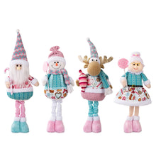 Load image into Gallery viewer, Telescopic Standing Christmas Decor - Pink &amp; Blue
