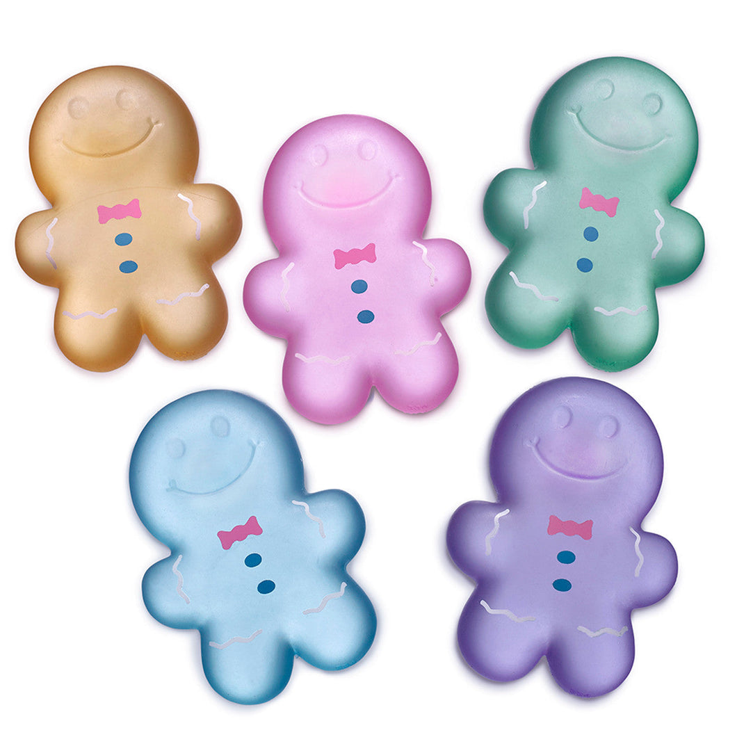 Super Duper Sugar Squisher Toy - Gingerbread Man - Caramel