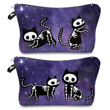 Load image into Gallery viewer, Pouch - Halloween - Skeleton Cat
