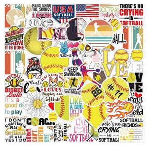 Stickers - Softball