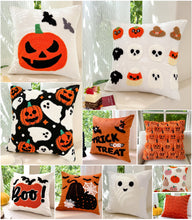 Load image into Gallery viewer, Pillow Cover - Halloween &amp; Fall

