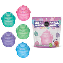 Load image into Gallery viewer, Super Duper Sugar Squisher Toy - Sprinkle Filled Cupcakes
