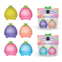 Load image into Gallery viewer, Super Duper Sugar Squisher Toy - Mini Fruits 2 Pack
