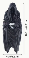 Load image into Gallery viewer, 3-D Printed Grim Reaper Drinking Tea Bookshelf Decor
