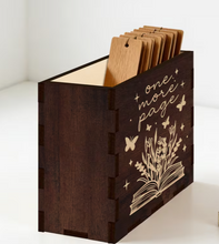 Load image into Gallery viewer, "One More Page" Bookmark Holder
