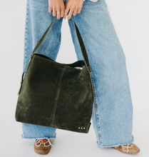 Load image into Gallery viewer, Evie Suede Hobo Shoulder Bag
