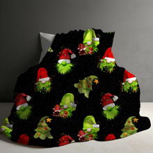 Load image into Gallery viewer, Blanket - Christmas - Green Gnome - PREORDER
