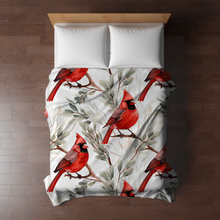 Load image into Gallery viewer, Blanket - Christmas - Red Cardinal
