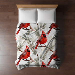 Blanket - Christmas - Red Cardinal