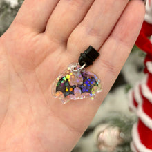 Load image into Gallery viewer, ACOMAF Painted Wings Star Sparkle Double Sided USB-C Dust Plug Kindle Charm
