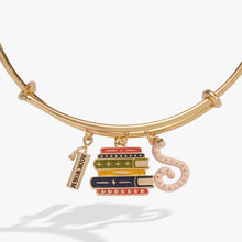 Load image into Gallery viewer, Book Club Multicharm Bangle
