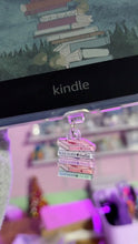 Load image into Gallery viewer, Chestnut Springs Bookstack Inspired USB-C Dust Plug, Cup Charm, Hook Clasp, Star Finish
