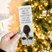Load image into Gallery viewer, Fourth Wing Romantasy Inspired Cardstock Bookmark Dual Sided
