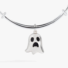 Load image into Gallery viewer, Ghost 'Only Here for the Boos' Textured Bangle
