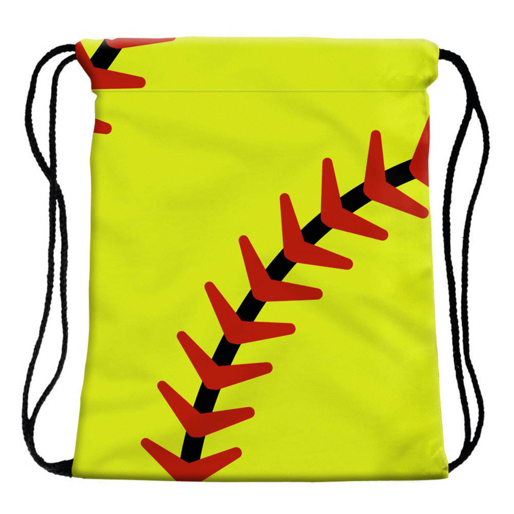 Drawstring Bag - Softball