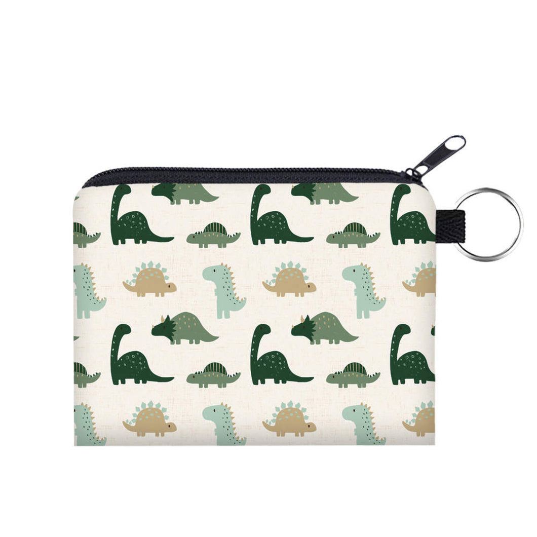 Mini Pouch - Green Dino