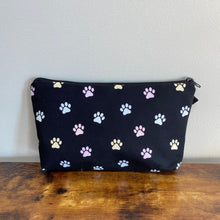 Load image into Gallery viewer, Pouch - Dog, Pastel Paw Prints
