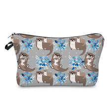 Load image into Gallery viewer, Pouch - Otter Blue Floral

