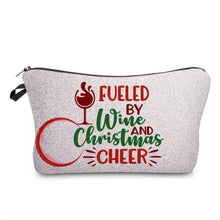 Load image into Gallery viewer, Pouch - Christmas Holiday Fueled By Wine
