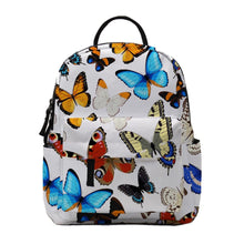 Load image into Gallery viewer, Mini Backpack - Butterfly on White
