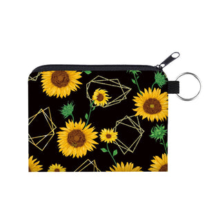 Mini Pouch - Sunflower Geometric