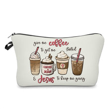 Load image into Gallery viewer, Pouch - Religious, Coffee &amp; Jesus
