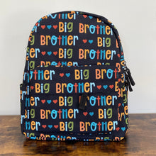 Load image into Gallery viewer, Mini Backpack - Big Brother

