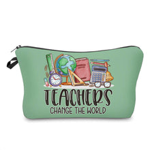 Load image into Gallery viewer, Pouch - Teachers Change The World
