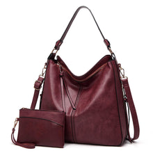 Load image into Gallery viewer, Bailey Handbag &amp; Clutch - 2 Piece Set
