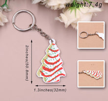 Load image into Gallery viewer, Keychain - Christmas Tree Cake
