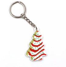 Load image into Gallery viewer, Keychain - Christmas Tree Cake
