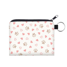 Load image into Gallery viewer, Pouch &amp; Mini Pouch Set - Paw &amp; Heart
