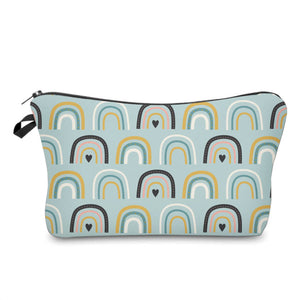 Pouch - Rainbow Light Blue