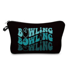 Load image into Gallery viewer, Pouch - Bowling, Blue Teal
