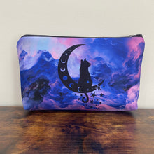 Load image into Gallery viewer, Pouch - Cat Moon Galaxy
