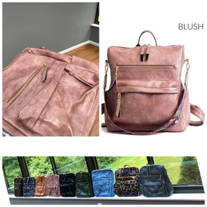 Brooke Backpack - Blush