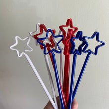 Load image into Gallery viewer, Pen - America Red White Blue Stars
