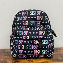 Load image into Gallery viewer, Mini Backpack - Big Sister
