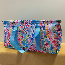 Load image into Gallery viewer, Rectangle Utility Tote - Watercolor Floral
