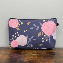 Load image into Gallery viewer, Pouch - Floral Charcoal Background
