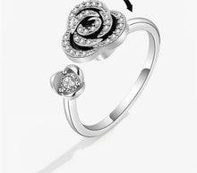 Load image into Gallery viewer, Ring - Adjustable Rose Fidget Ring
