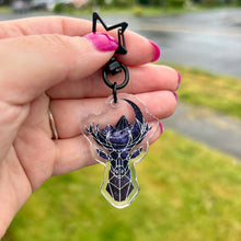 Load image into Gallery viewer, MAASiverse Symbols Sparkle Keychain Dual Sided Hook Clasp Keychain
