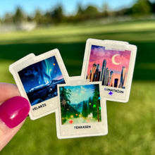 Load image into Gallery viewer, Polaroid Maasiverse Location Sticker
