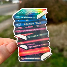 Load image into Gallery viewer, Throne of Glass Bookstack Sticker
