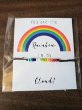 Load image into Gallery viewer, Rainbow in My Cloud Bracelet
