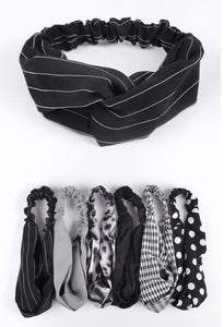Elastic Headbands (Black)