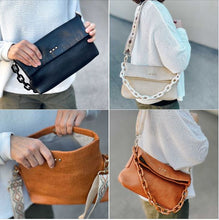 Load image into Gallery viewer, Gwen Fold-over Clutch Crossbody
